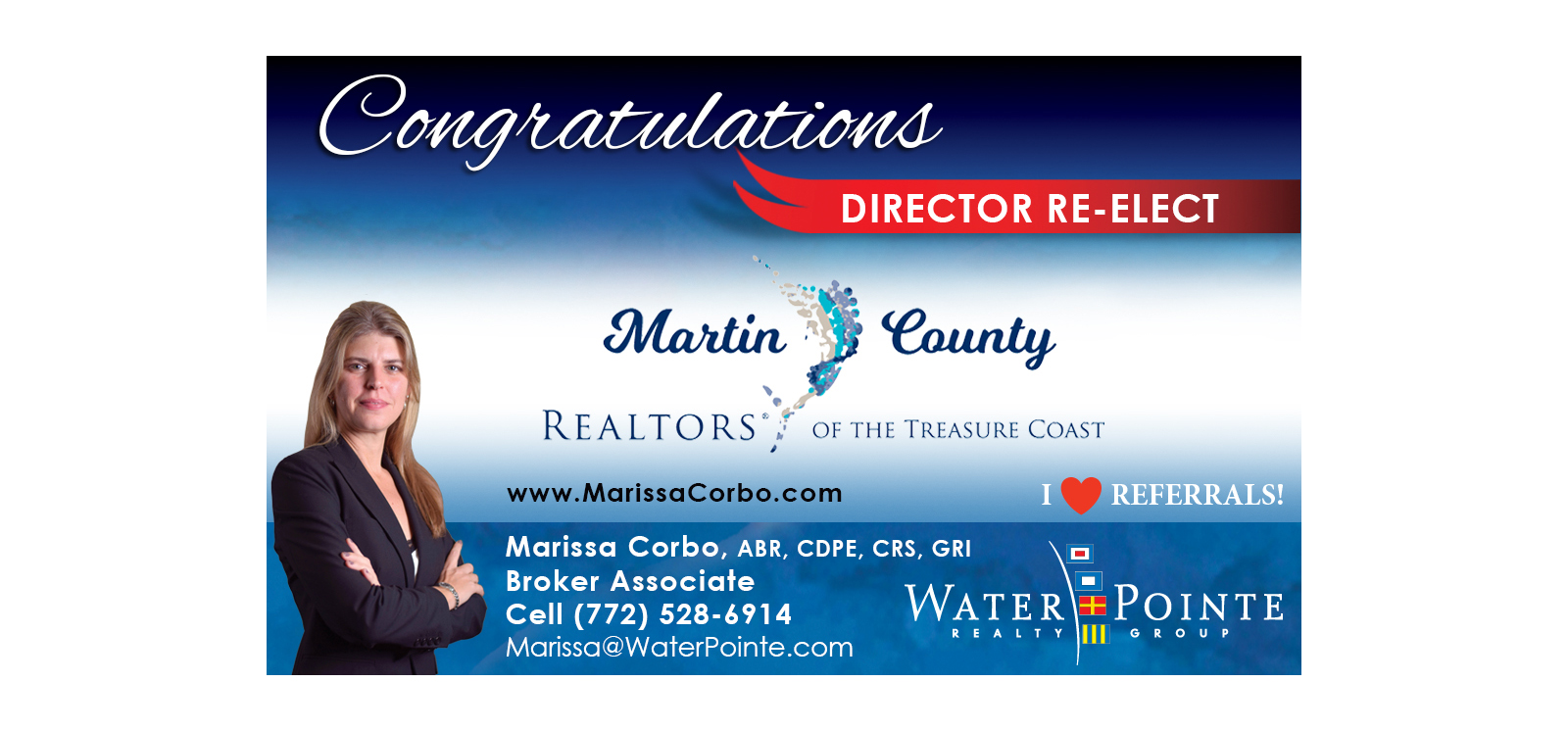 Martin County Realtors® Reelect Marissa Corbo Director